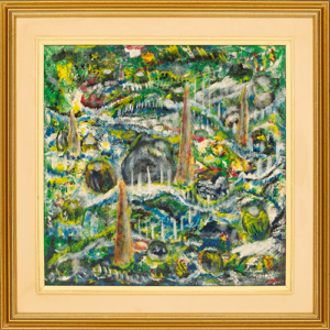 Privilege Liguori Vachon art non-figuratif foret sentier mystique rencontre mystere plaine arbre