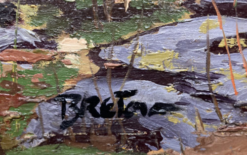 Yvon Breton artiste peintre québécois