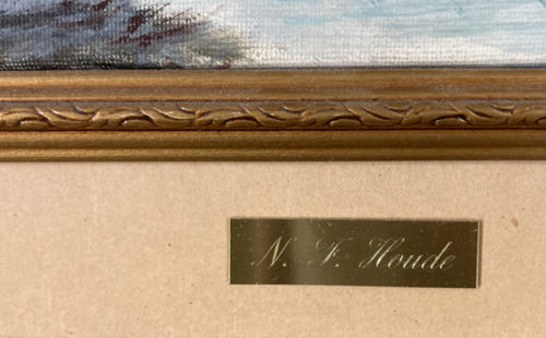 N.F. Houde, artiste peintre québécoise