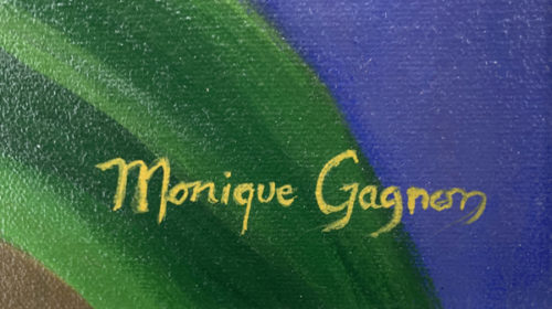 Monique Gagnon artiste peintre québécoise