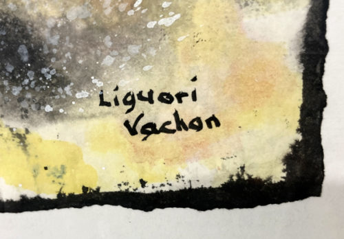 Liguori Vachon, artiste peintre québécois