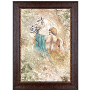 S. Agostino - œuvre mythologique romain Spirit II homme et son cheval