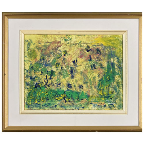 Ma contree Liguori Vachon artiste peintre Art non figuratif