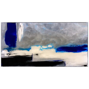 forme couleurs mouvement cubes nuage sable mer bleu