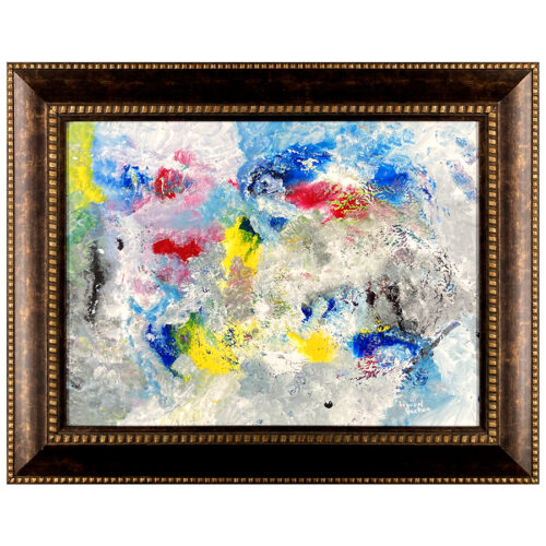 Jeux couleurs visages liguori vachon peintre forme nuage agencement harmonie ombrage forme