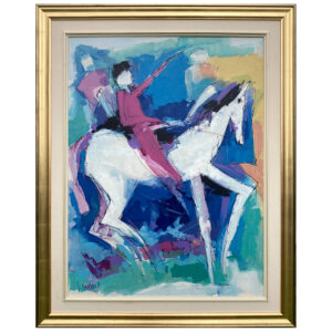 jone lemay nuit bleue cavalier cheval charge combat forme figuration combat