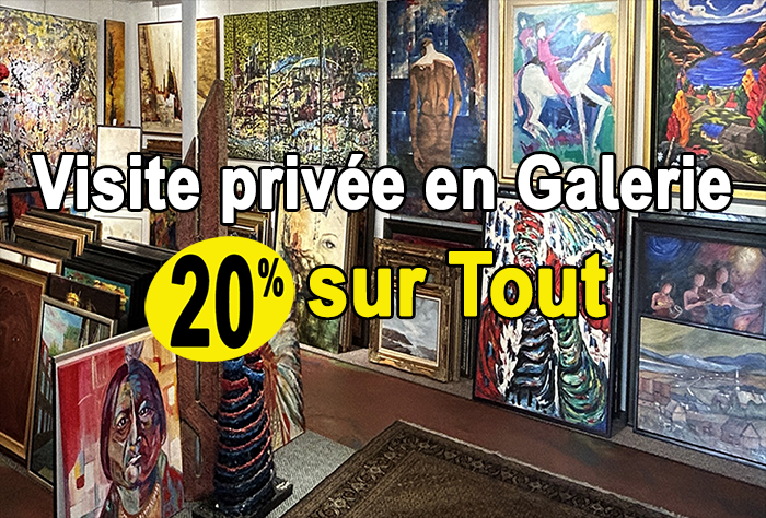 Visite privée en Galerie Artistes Peintres